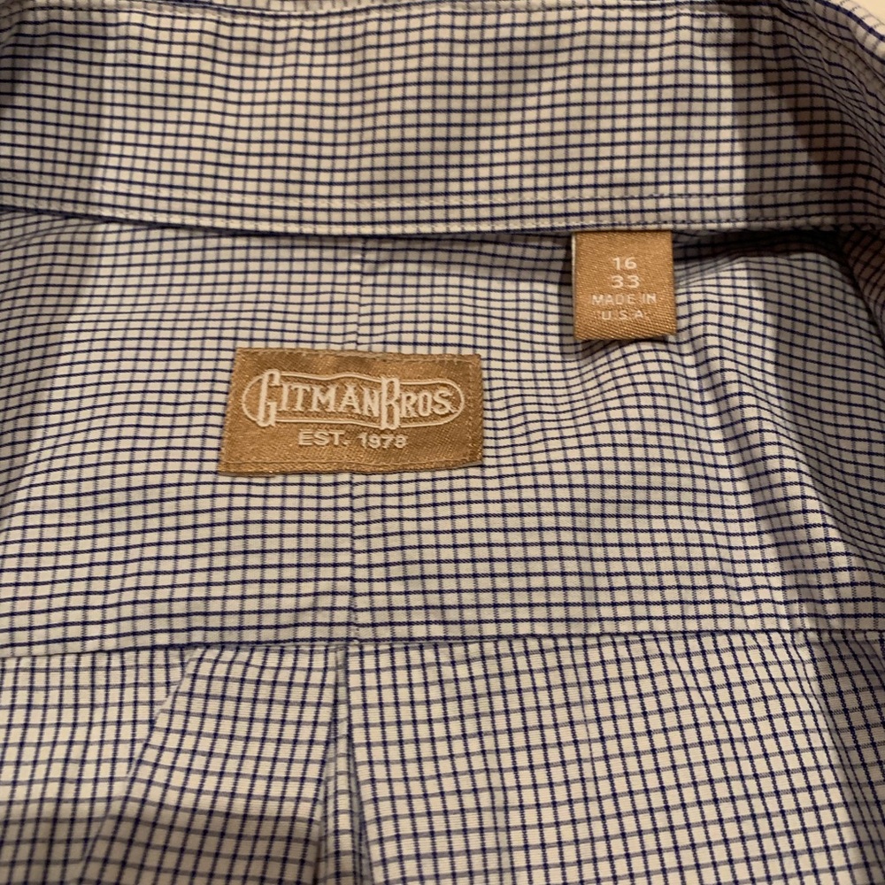 Gitman Bros nice dress shirt 16/33